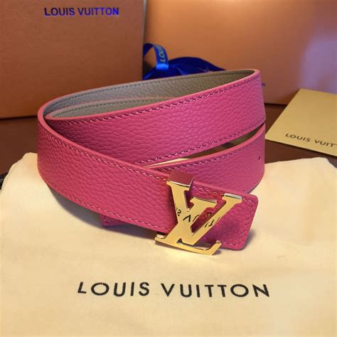 louis vuitton pink belt|authentic louis vuitton belt.